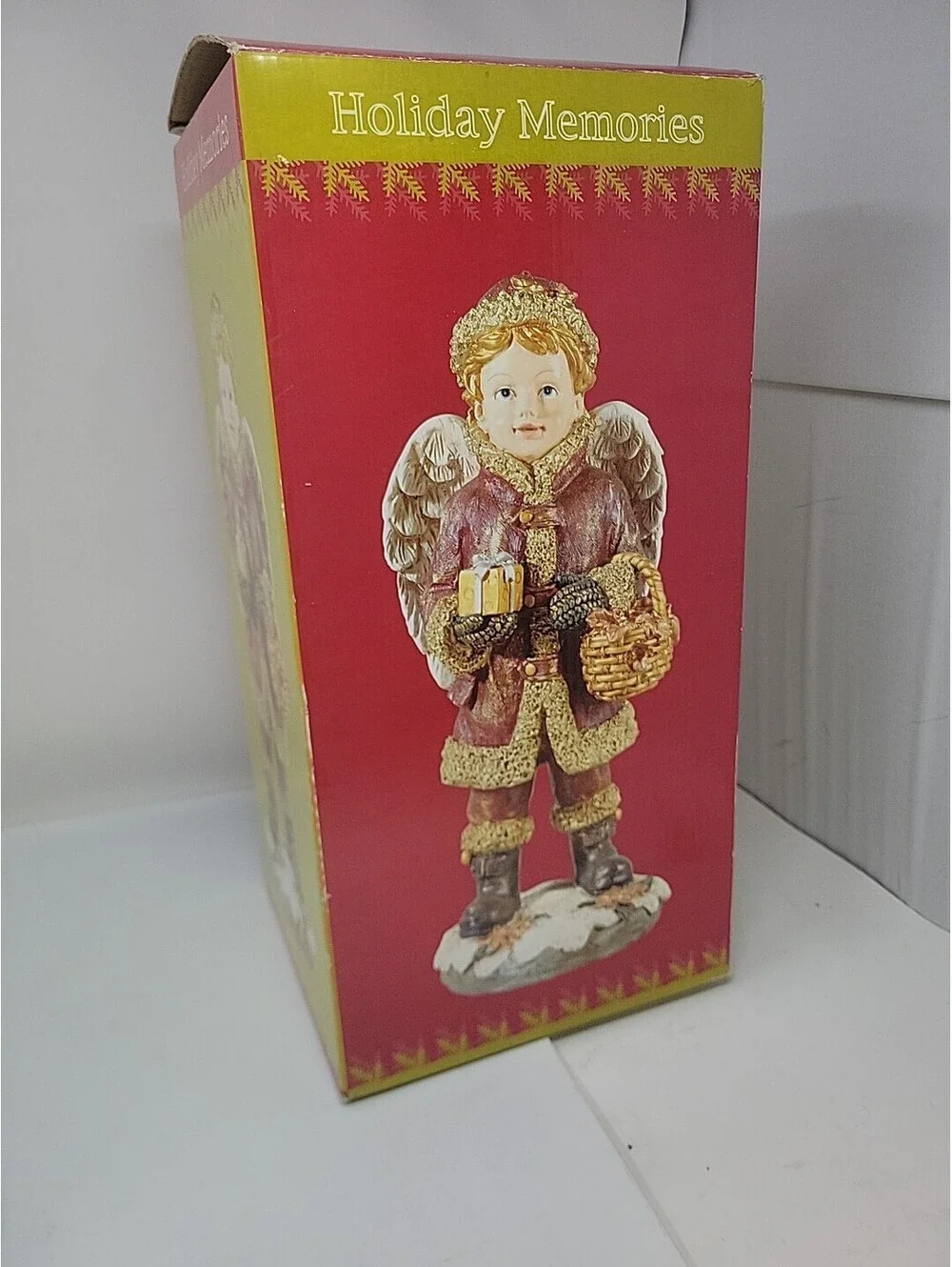 Cherub Angel Holding Basket 15